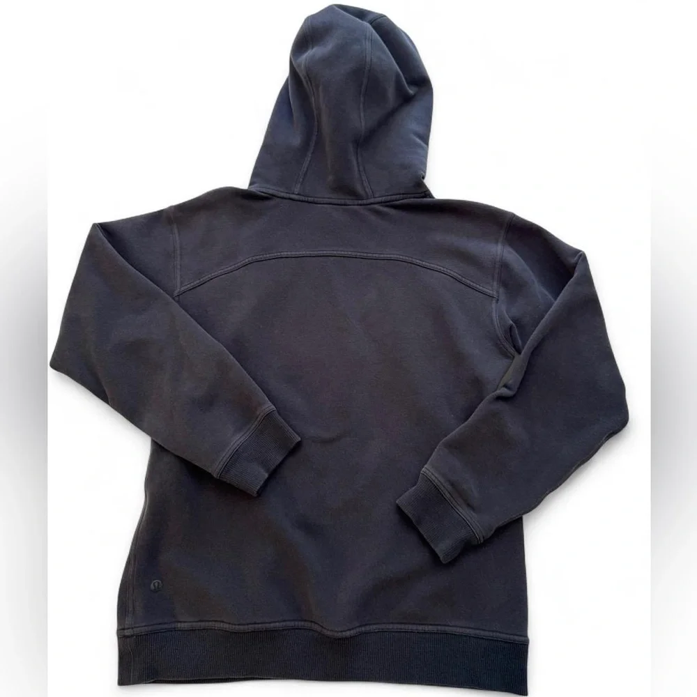 Lululemon All Yours Hoodie in Black/Dark Gray - Size Womens Small